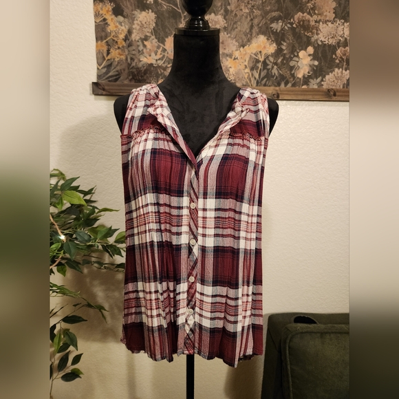 Plaid tank top - Picture 2 of 7